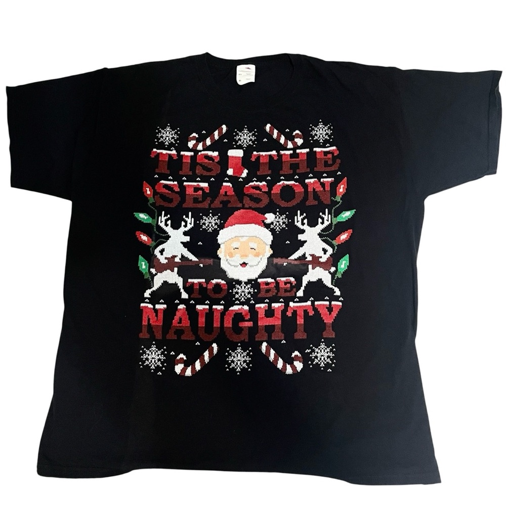 Fruit of The Loom Christmas T-Shirt Size XL